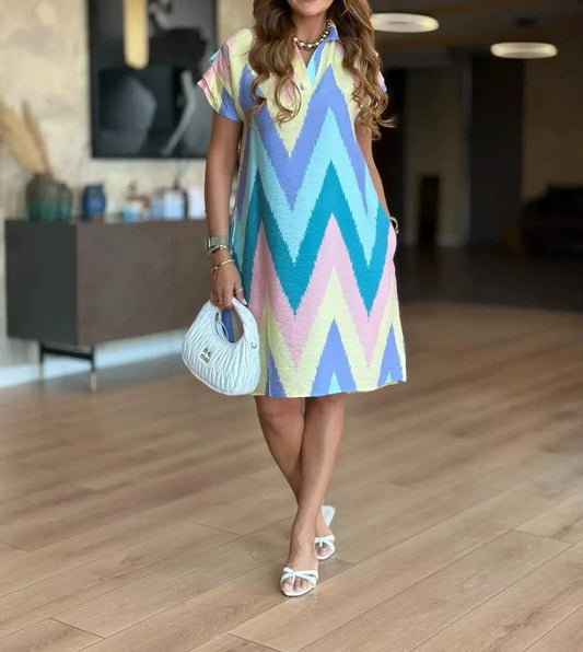 Zephyr Chroma Venturi Bloom Dress