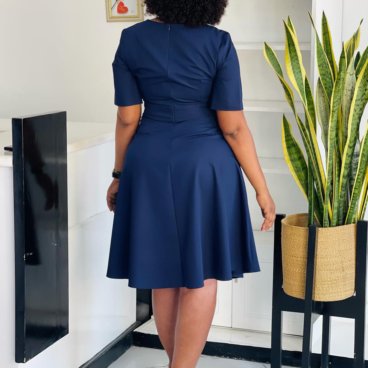 Oya Vortex Onyx Diaspora Dress