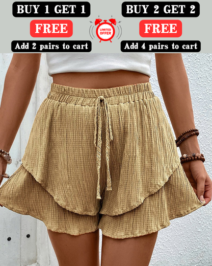 Comfortable loose shorts（Add 2 or 4 pairs to the cart to trigger the discount）