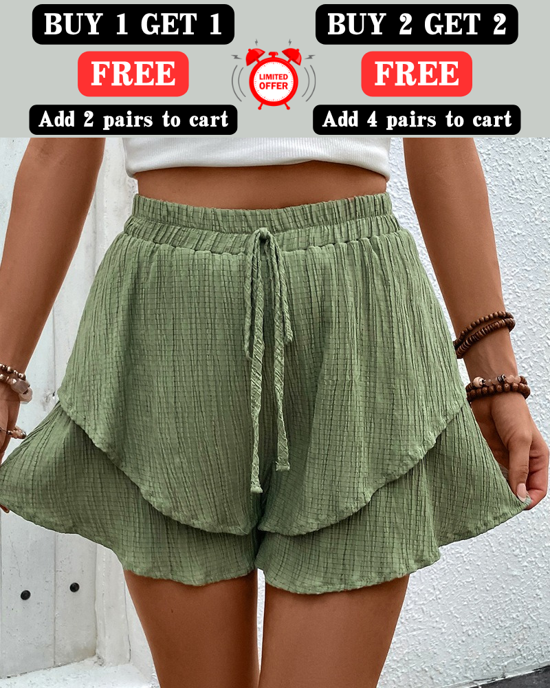 Comfortable loose shorts（Add 2 or 4 pairs to the cart to trigger the discount）