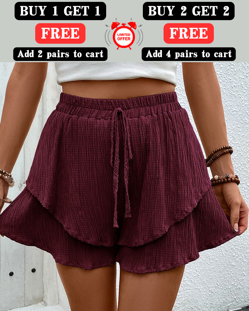 Comfortable loose shorts（Add 2 or 4 pairs to the cart to trigger the discount）