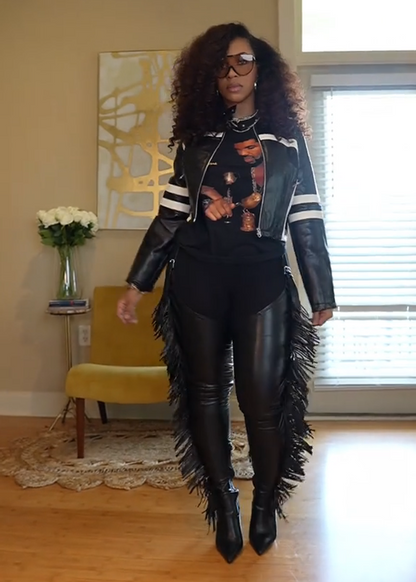 Fringe High Thigh Boots（Free Shipping Today）