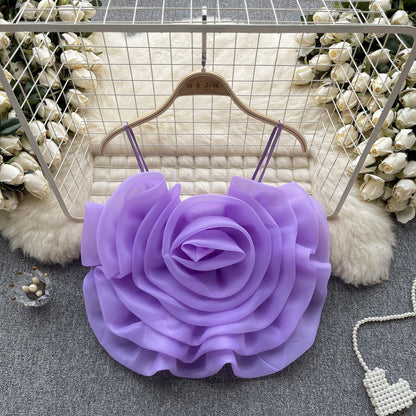 Organza 3D Flower Sling