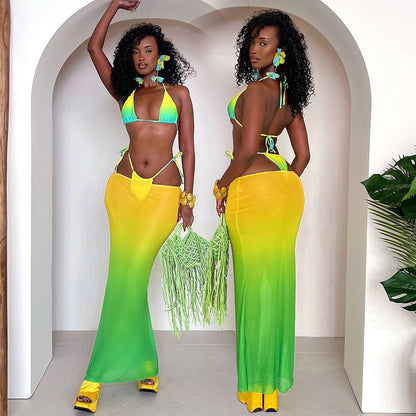 Sexy bikini three piece set