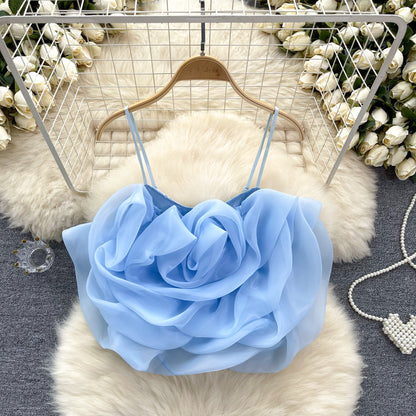 Organza 3D Flower Sling