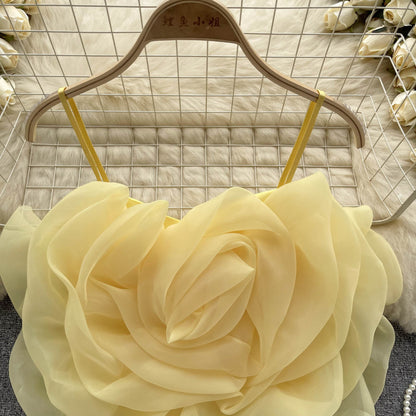 Organza 3D Flower Sling
