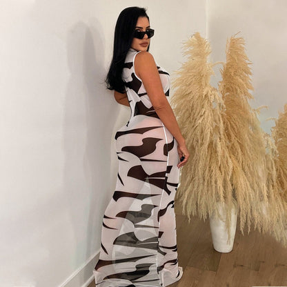 Temptation dress bikini three piece set