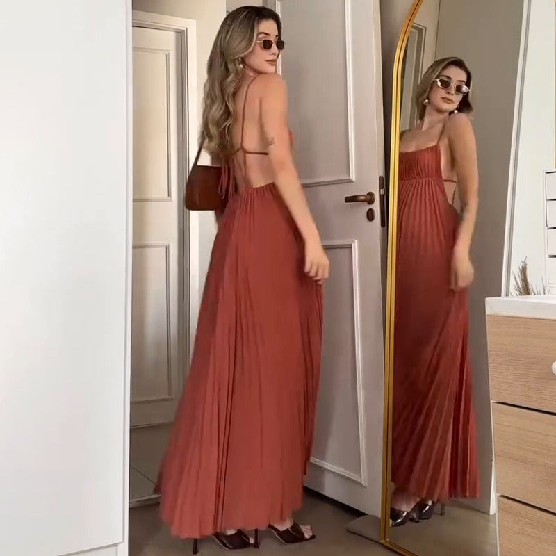Shoulder Free Dress