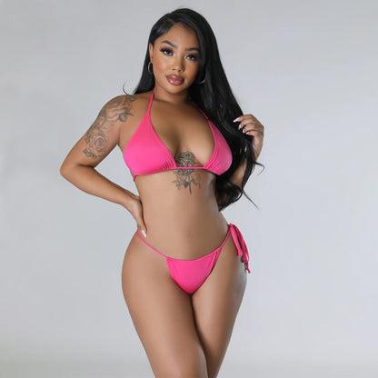 Temptation dress bikini three piece set