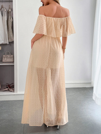 Tassel Detail Maxi Dress