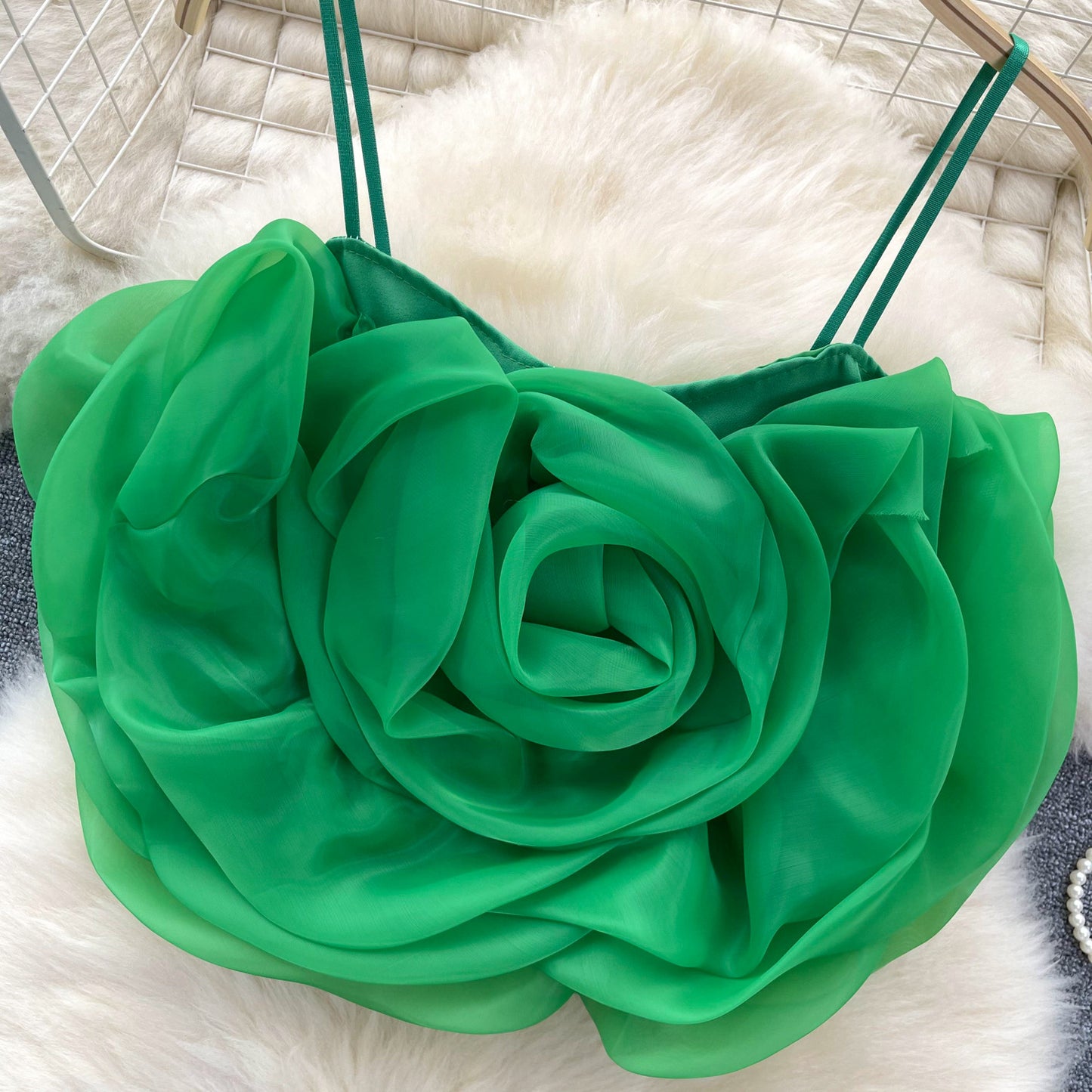 Organza 3D Flower Sling