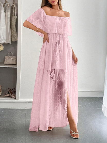 Tassel Detail Maxi Dress