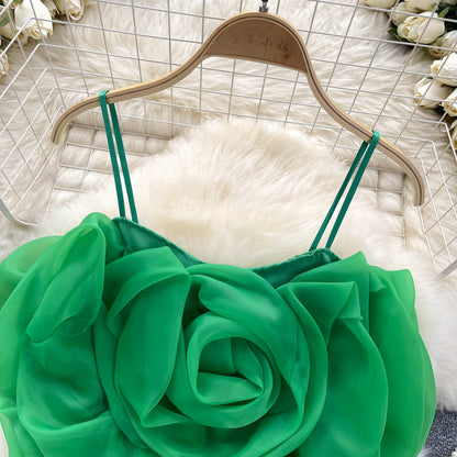 Organza 3D Flower Sling