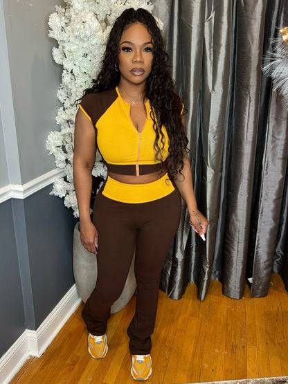 Color matching two piece set