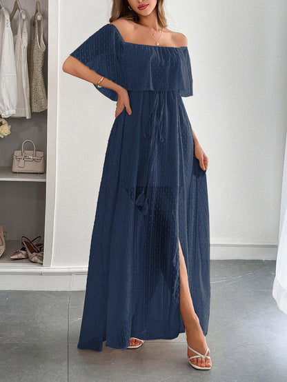 Tassel Detail Maxi Dress