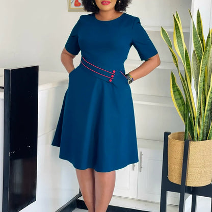 Oya Vortex Onyx Diaspora Dress